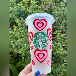 Custom Valentines Heart cup ❤️‍🔥💓